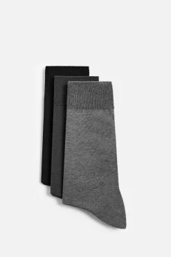 CALCETINES MERCERIZADOS PACK 3