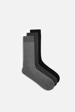 CALCETINES MERCERIZADOS PACK 3