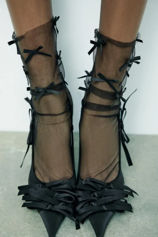 CALCETINES TUL LAZOS