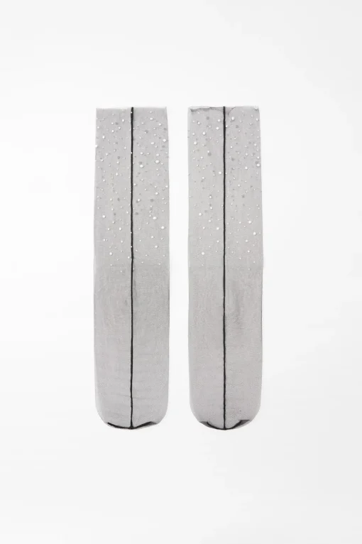 CALCETINES TUL PERLAS