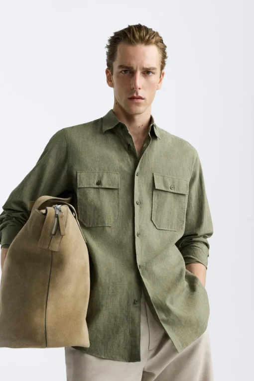 CAMISA ALGODÓN - LINO
