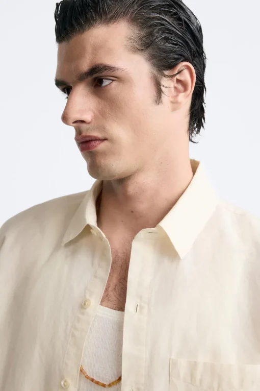 CAMISA ALGODÓN - LINO