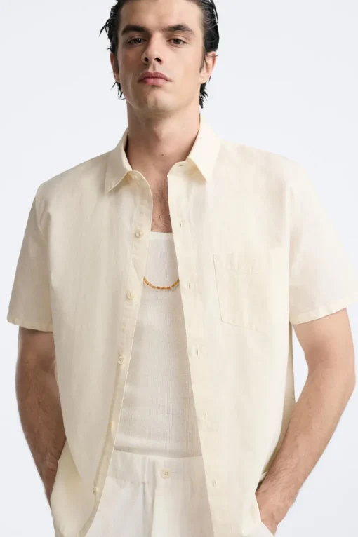CAMISA ALGODÓN - LINO