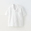 CAMISA ALGODÓN CON LINO