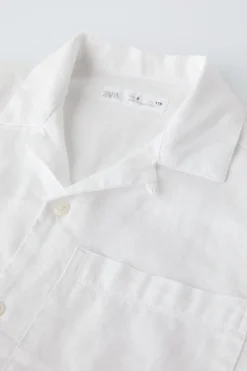 CAMISA ALGODÓN CON LINO