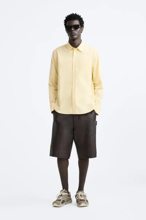 CAMISA BOLSILLO POPELÍN