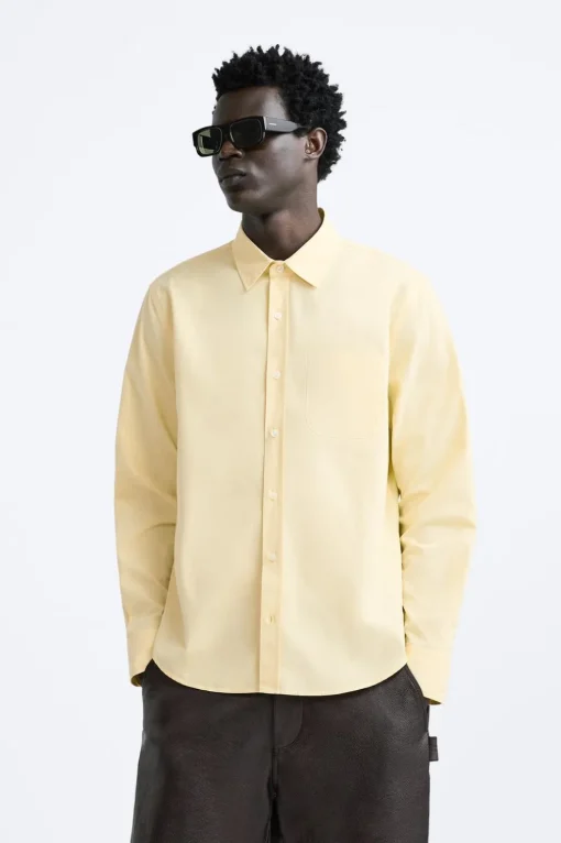 CAMISA BOLSILLO POPELÍN