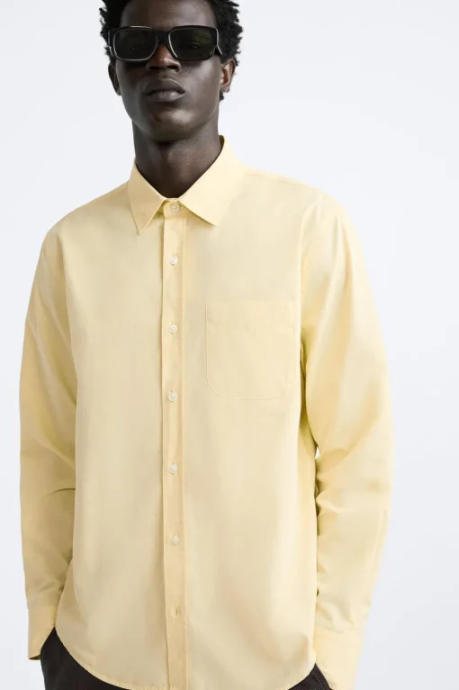 CAMISA BOLSILLO POPELÍN