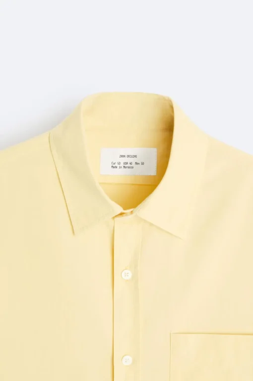 CAMISA BOLSILLO POPELÍN