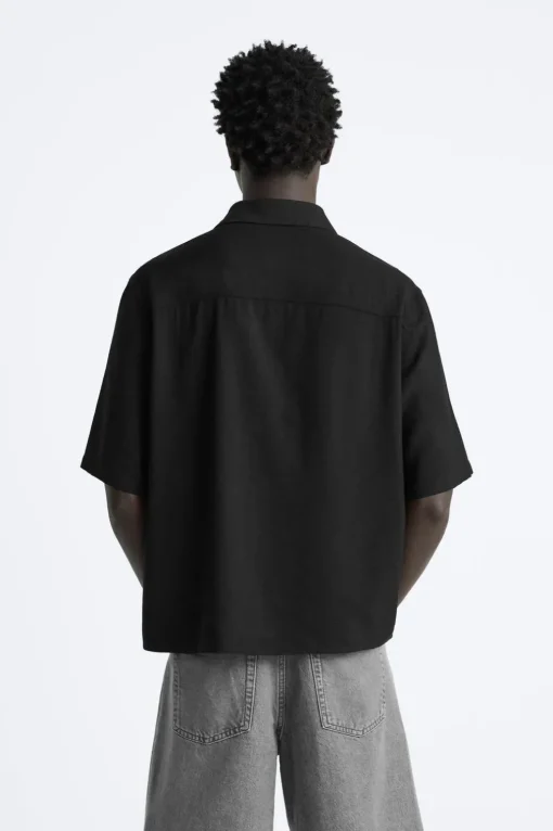CAMISA BOLSILLOS CONTRASTE