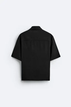 CAMISA BOLSILLOS CONTRASTE