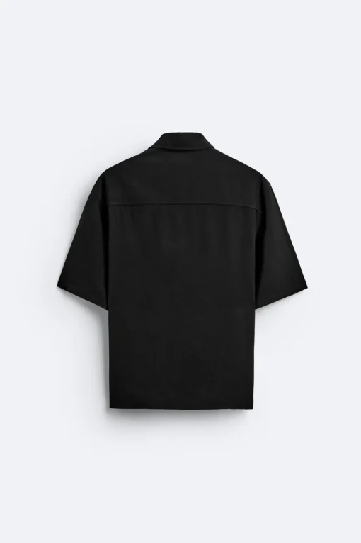 CAMISA BOLSILLOS CONTRASTE