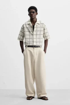 CAMISA BORDADO CUADROS