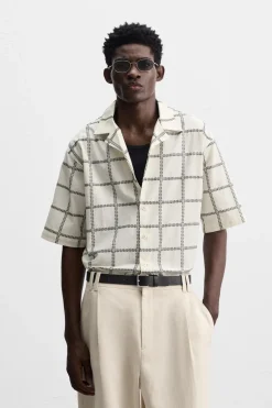 CAMISA BORDADO CUADROS