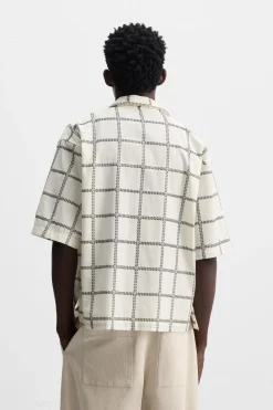 CAMISA BORDADO CUADROS