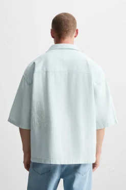 CAMISA BORDADO FLORAL