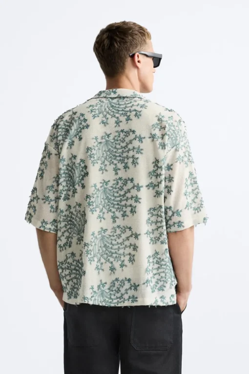 CAMISA BORDADO FLORAL