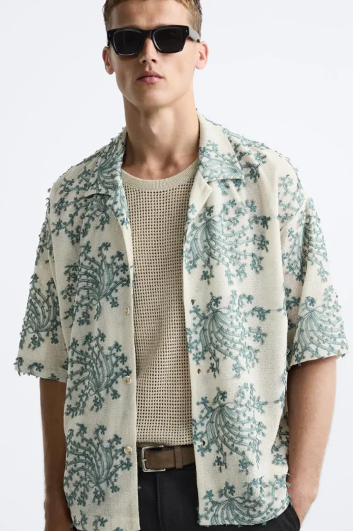 CAMISA BORDADO FLORAL