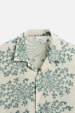 CAMISA BORDADO FLORAL