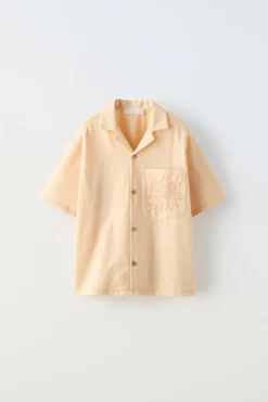 CAMISA BORDADO SOL