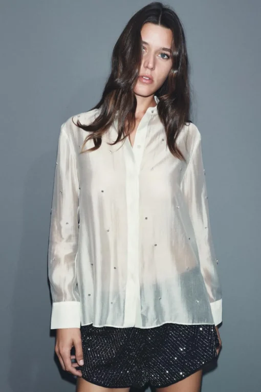 CAMISA BORDADOS JOYA ZW COLLECTION