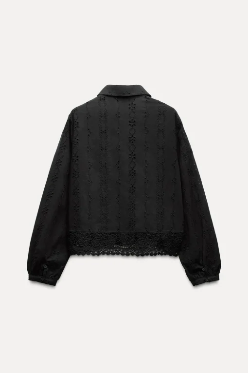 CAMISA BORDADOS PERFORADOS