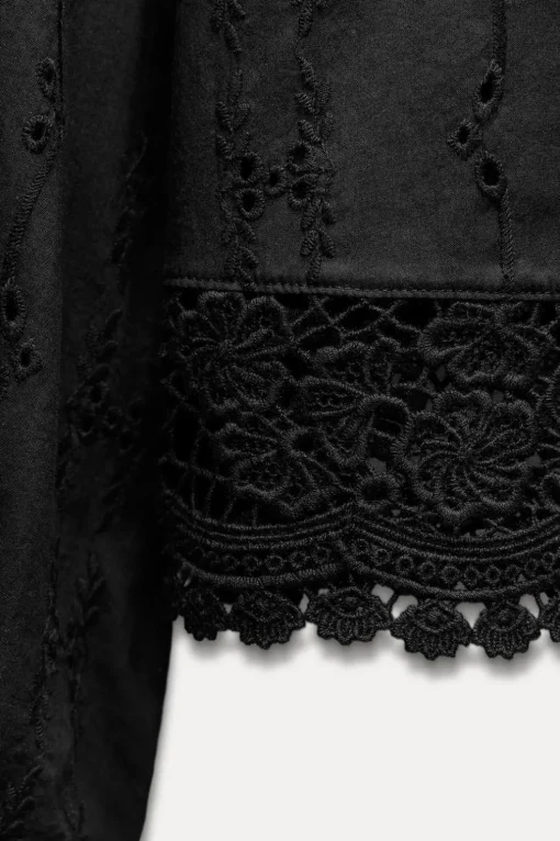 CAMISA BORDADOS PERFORADOS