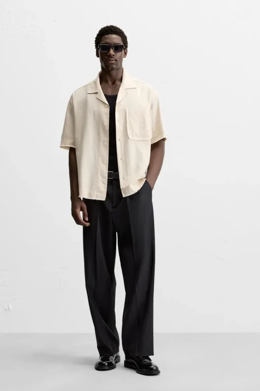 CAMISA BOXY FIT BOLSILLO