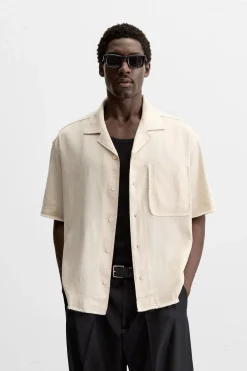 CAMISA BOXY FIT BOLSILLO