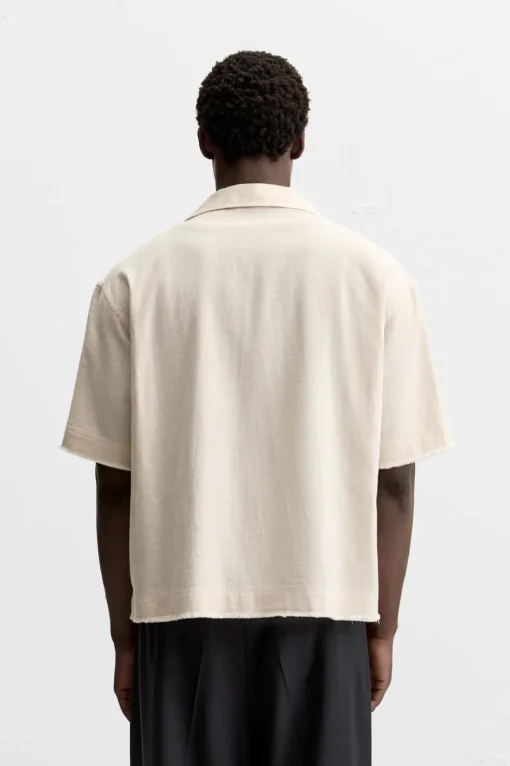 CAMISA BOXY FIT BOLSILLO