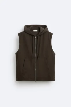 CAMISA CHALECO CAPUCHA
