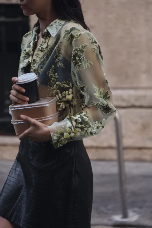 CAMISA COMBINADA DEVORÉ