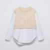 CAMISA COMBINADA LAZO