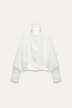 CAMISA COMBINADA ORGANZA ZW COLLECTION
