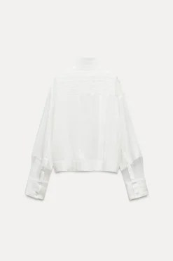 CAMISA COMBINADA ORGANZA ZW COLLECTION