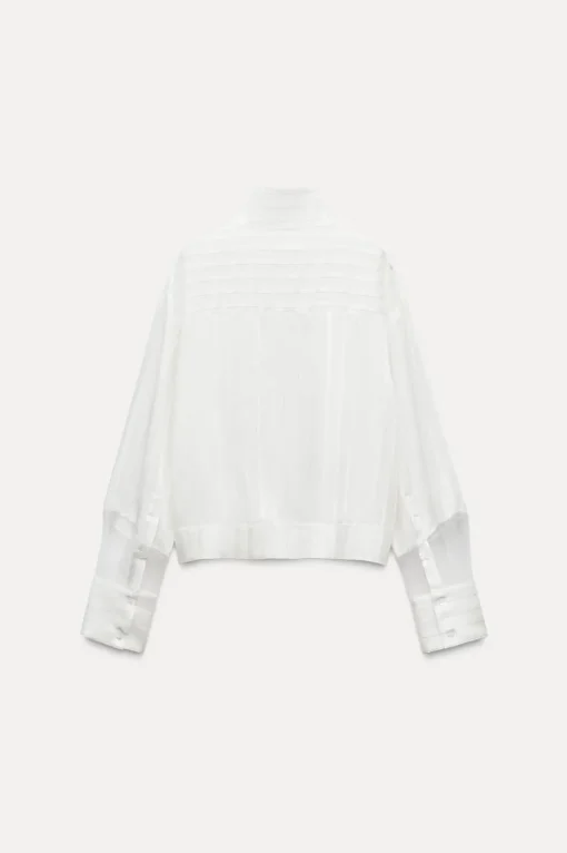 CAMISA COMBINADA ORGANZA ZW COLLECTION