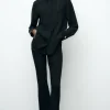 CAMISA CREPE ENTREDOSES