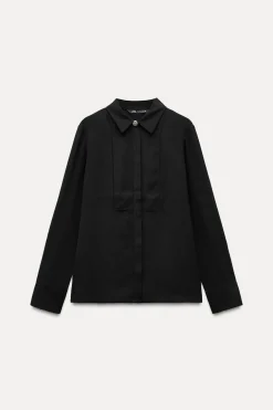 CAMISA CREPE ENTREDOSES