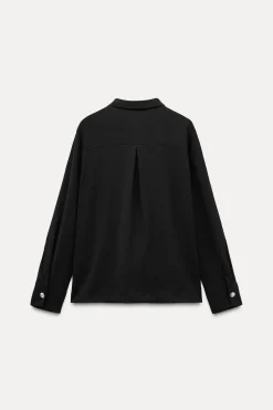 CAMISA CREPE ENTREDOSES