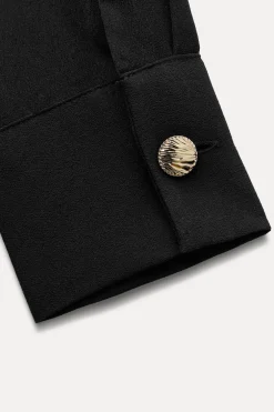 CAMISA CREPE ENTREDOSES