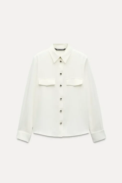 CAMISA CREPE HOMBRERAS