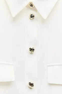 CAMISA CREPE HOMBRERAS