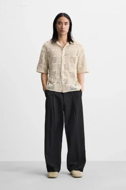 CAMISA CROCHET GEOMÉTRICO