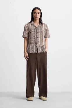 CAMISA CROCHET GEOMÉTRICO
