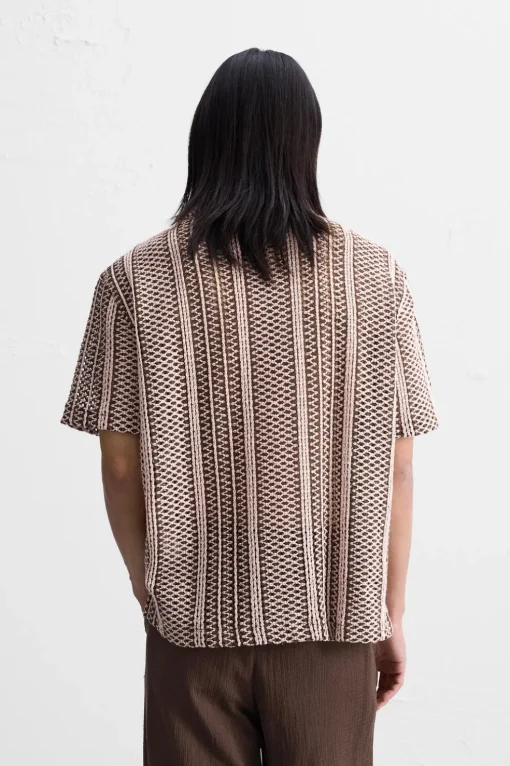 CAMISA CROCHET GEOMÉTRICO