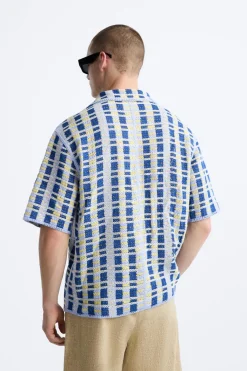 CAMISA CROCHET GEOMÉTRICO
