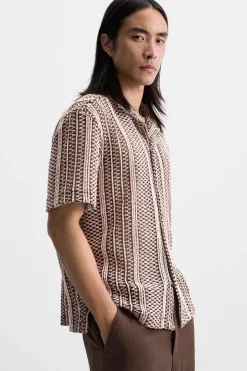 CAMISA CROCHET GEOMÉTRICO