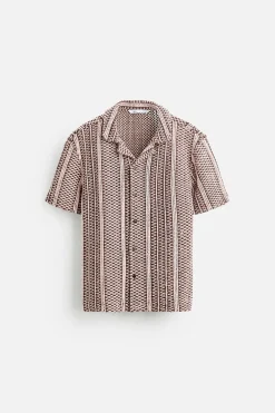 CAMISA CROCHET GEOMÉTRICO