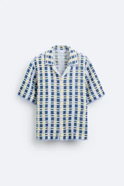 CAMISA CROCHET GEOMÉTRICO