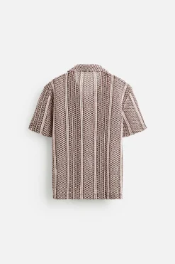CAMISA CROCHET GEOMÉTRICO